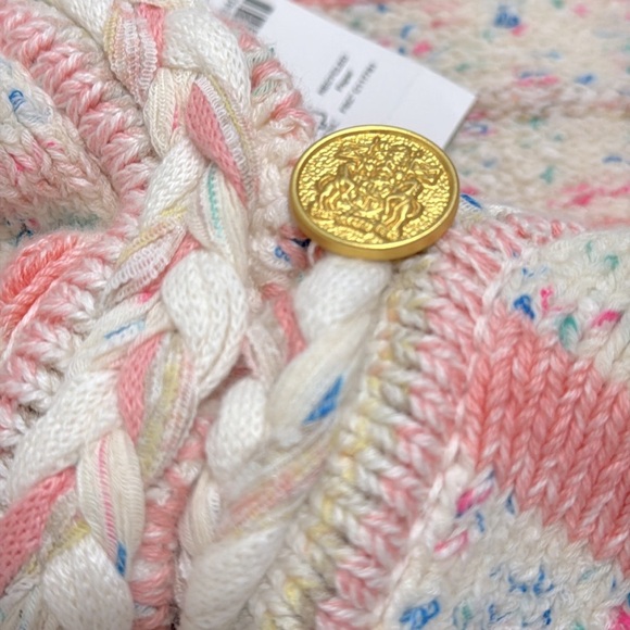 J. Crew space-dyed Pink Lady Cardigan Sweater/ Lady Jacket NWT - Picture 7 of 10